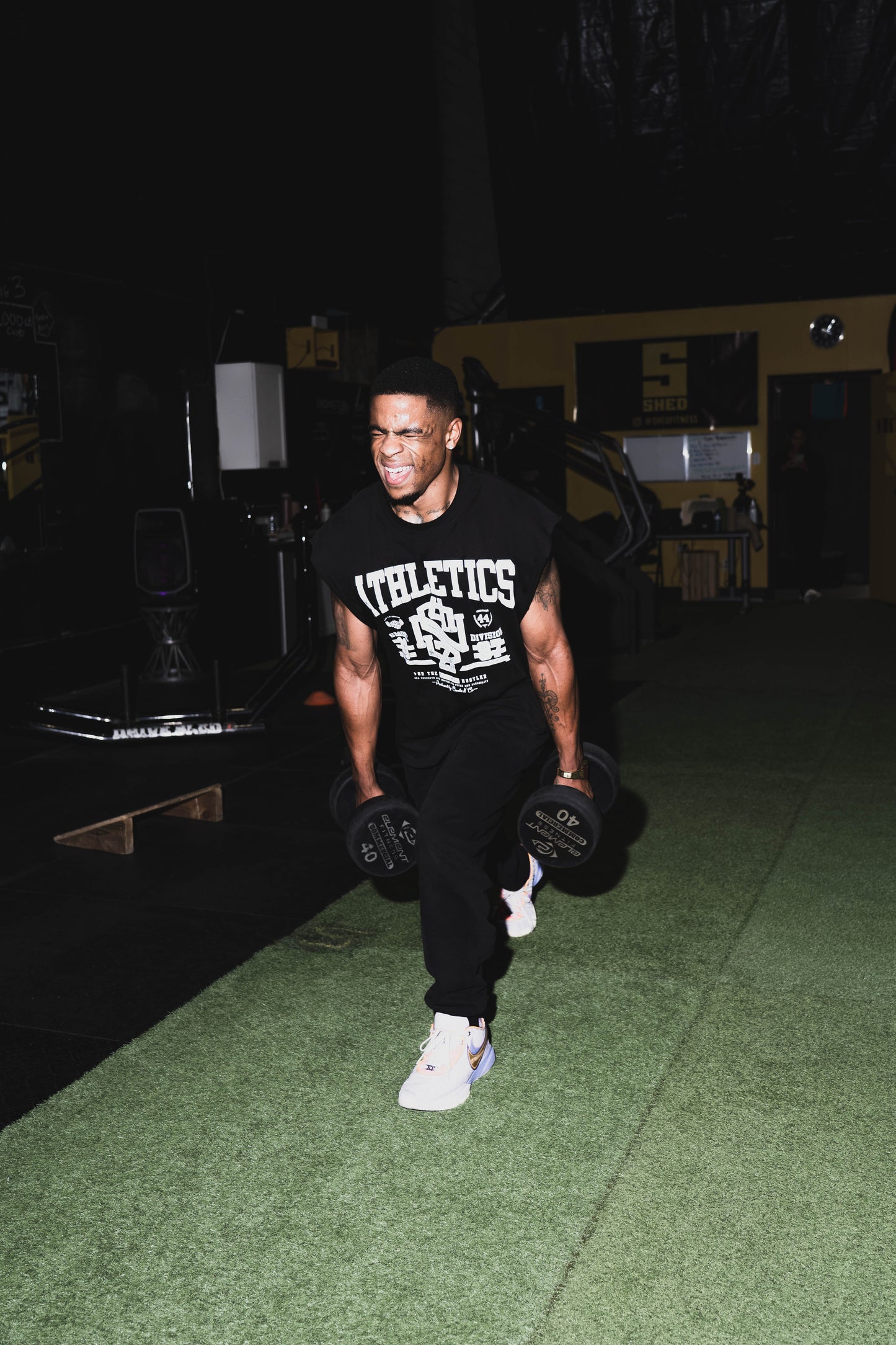 WORK(IN): Varsity Workout T-Shirt