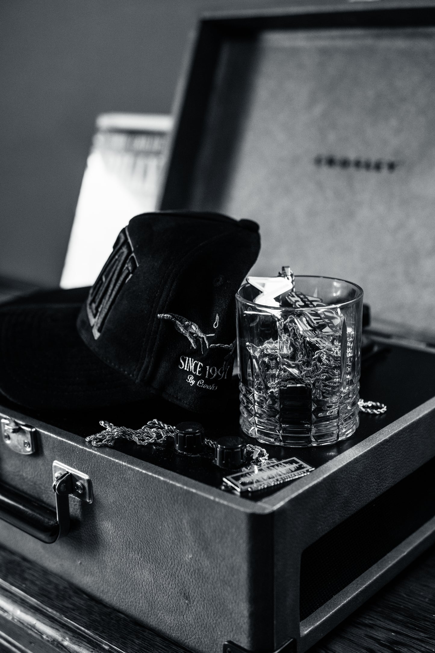 Vintage Suede Studio Baseball Cap