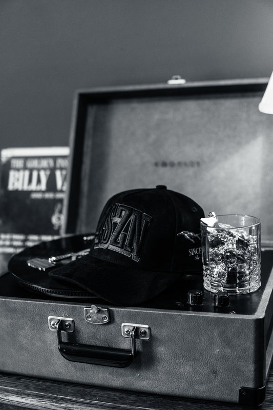 Vintage Suede Studio Baseball Cap